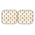 thumbnail image 7 of Haiem Tigers go in for Sports Car Windshield Sun Shade (2 Pieces) Foldable Windshield Sun Shade Car Accessories for Truck SUV Pickup-Large, 7 of 7
