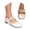 Beige, variant on newwalpole Toddler/Little Girls' Ballerina Flat Mary Jane Princess Dress Shoes - Wedding School Party Gold for Size 12