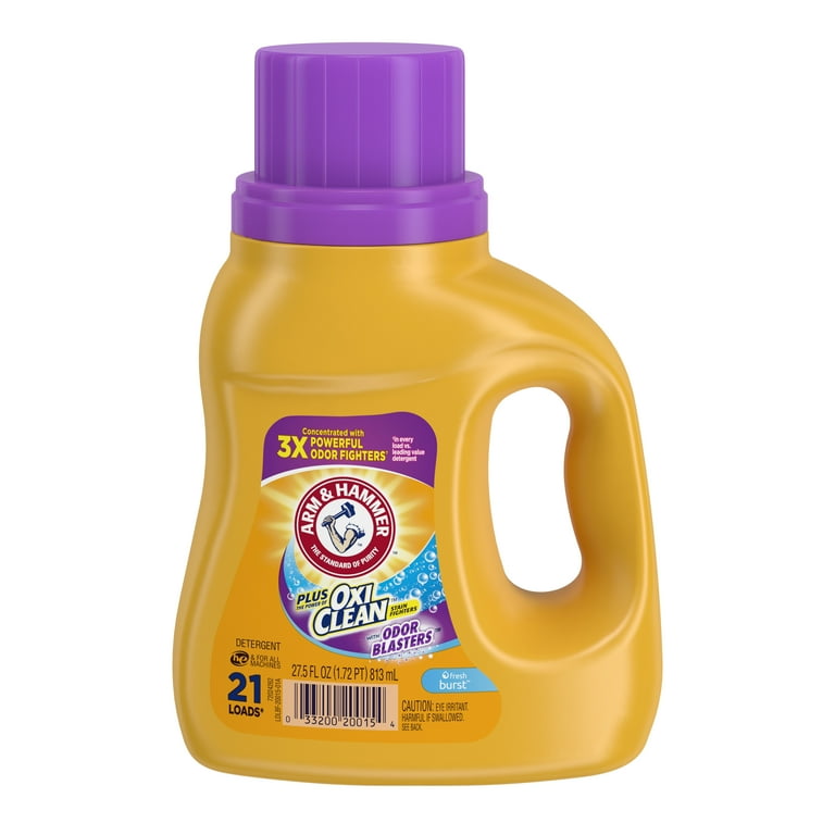 ARM & HAMMER Plus OxiClean Odor Blasters Laundry Detergent, Fresh