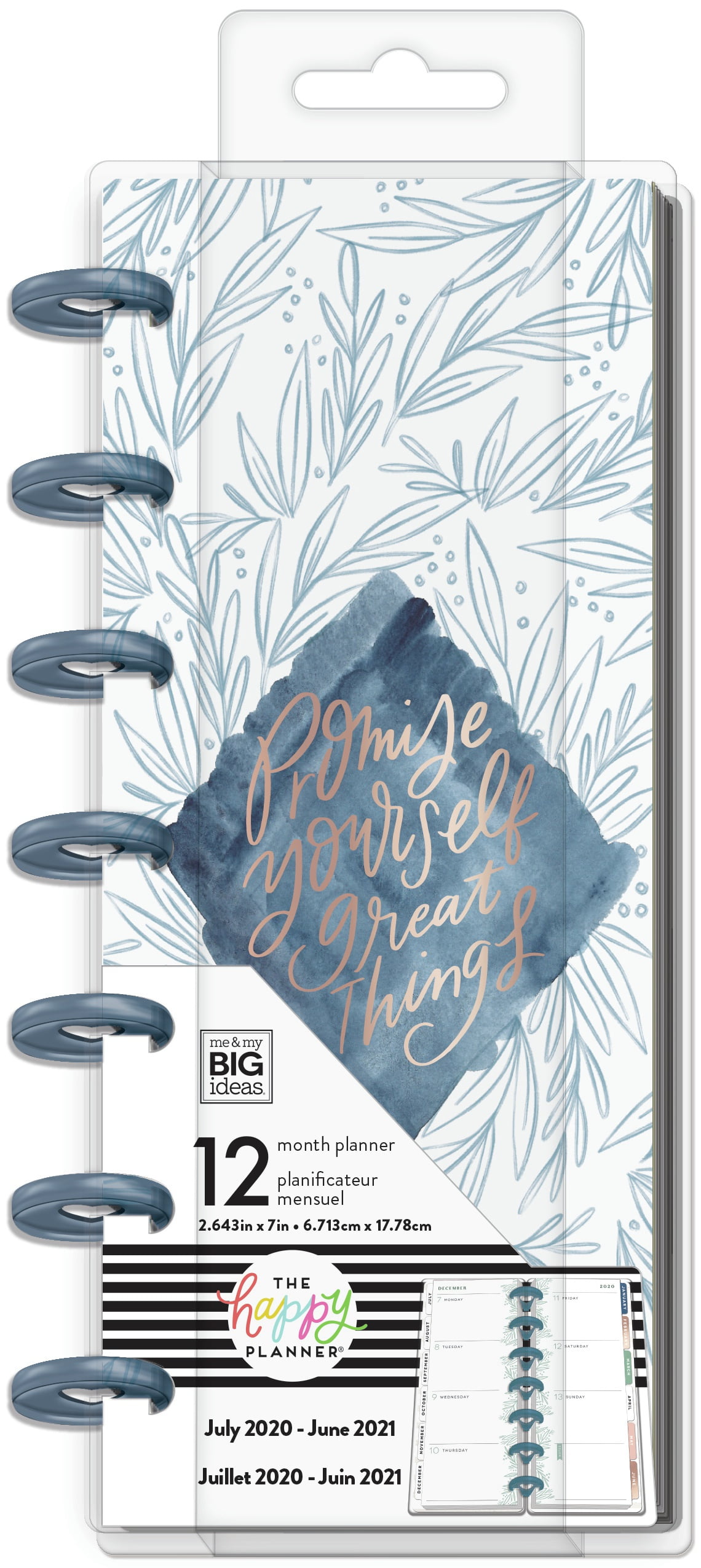 Details about  / Happy PLANNER 12mo MINI PLANNER 2020