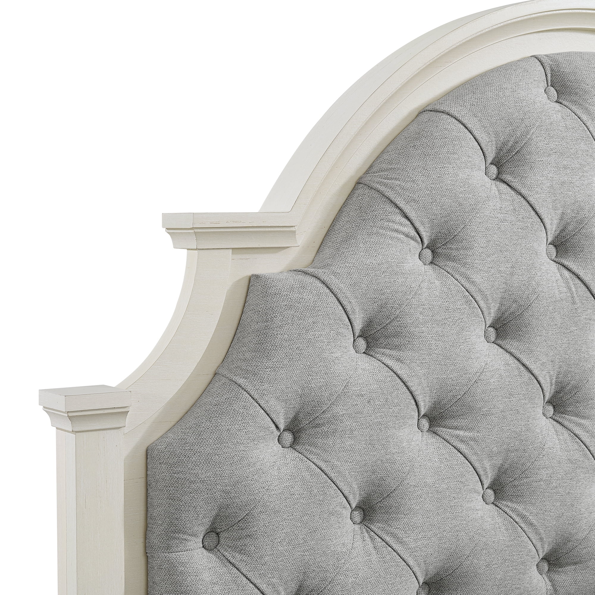 Picket House Furnishings Ulysses Youth Twin UPH 5PC Bedroom Set in White