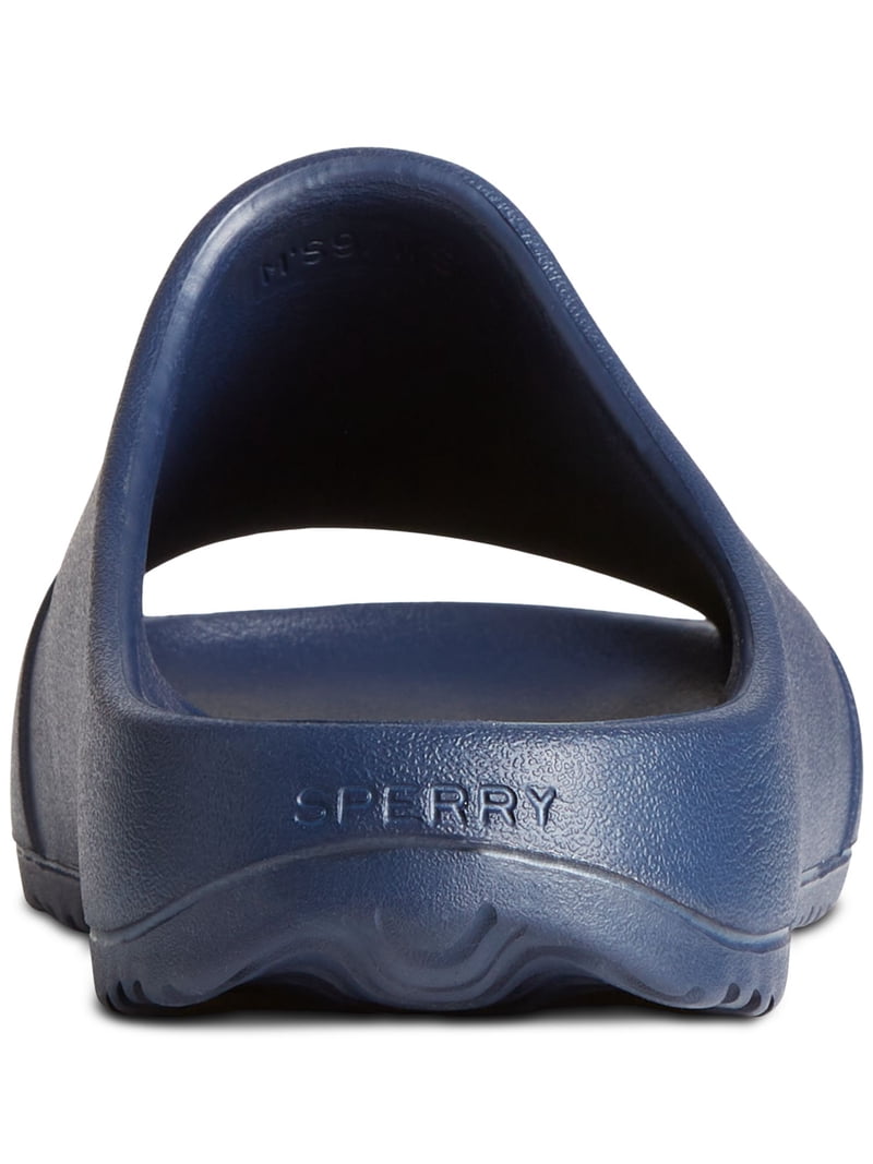 SPERRY Mens Navy Comfort Float Round Toe Slip On Slide  display picture 1