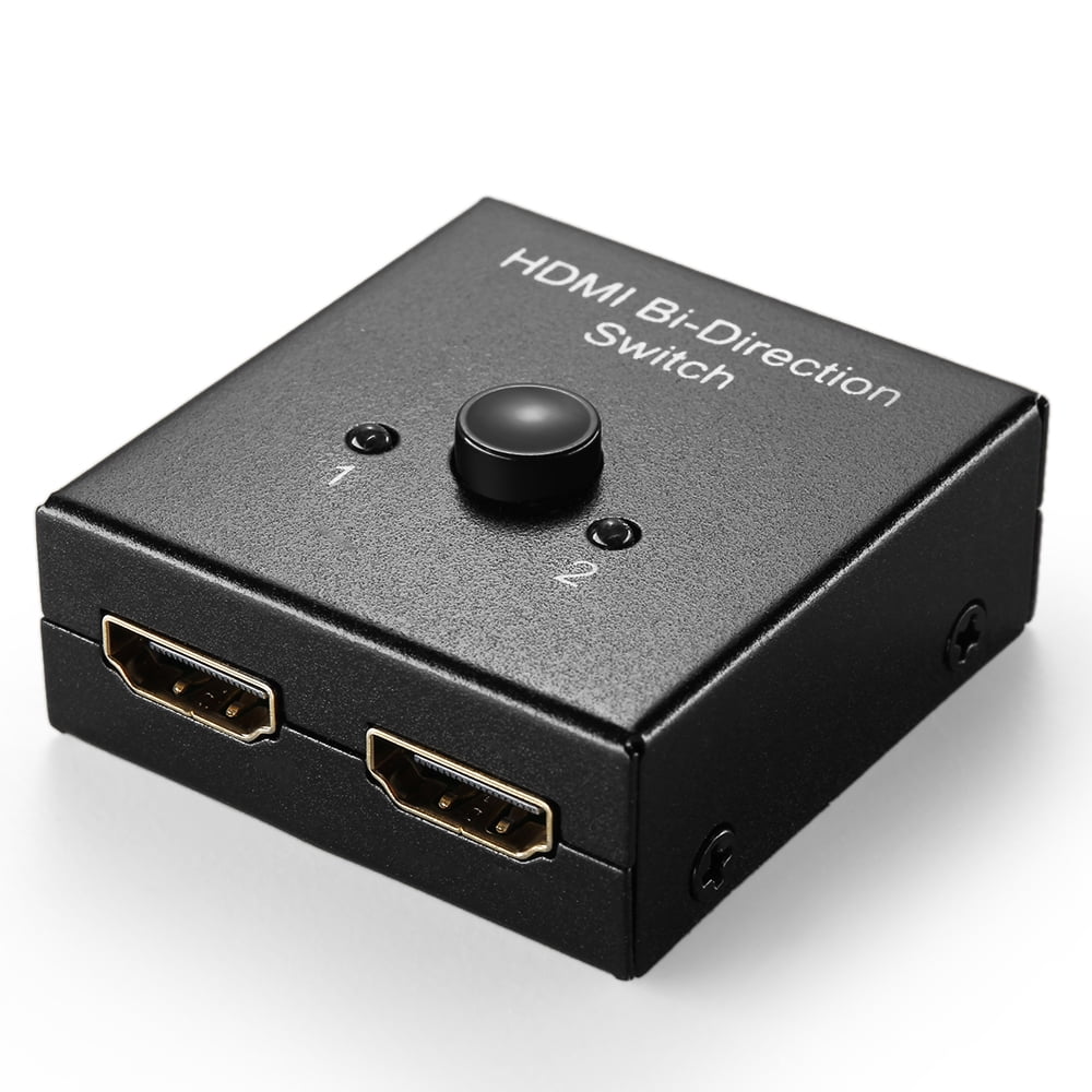 HDMI Switch 4K Bidirectional HDMI (1x2 or 2x1) Video Audio Switcher