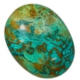 thumbnail image 2 of Chrysocolla Crystal Palm Stone, 2 of 6
