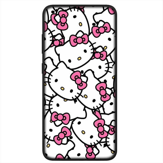 Funda de teléfono de Hello kitty Cat para Xiaomi Redmi Note 11, 10, 9, 8 Pro, 9S, 10S, 11S, 9A, 9C, NFC, 9T, 10A, 10C, 8A Fivean LED