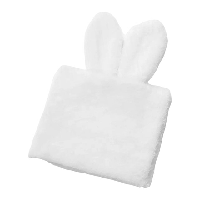 Envoltura de ramo de orejas, envoltura de ramo, envoltura de flores de tela para Navidad y cumpleaños Blanco