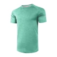 thumbnail image 5 of Men's Athletic Performance T Shirt for Summer Wear Comfortable Round Neck Sports Shirt for Running and Fitness Mens Shirts Tall Sizes Shirts for Men Big and Tall Mens Novelty T Shirts, Size XXXXL, 5 of 5