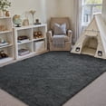 thumbnail image 2 of BERTHMEER 9'x12' Area Rugs for Living Room,Large Shag Ultra-Soft Bedroom Dinning Room Plush Pile Fluffy Modern Indoor Carpets Rugs,Gray, 2 of 4
