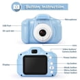 thumbnail image 2 of Dsseng Camera for Girls or Boys,Kid Digital Camera with 13 Mega Pixel Lens 2.0 inch FHD Screen with Mic, Great Christmas Birthday Present Gift for 3-12 Year Old Kids (16G TF Card Included), 2 of 6