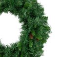 thumbnail image 4 of Northlight Black River Pine Artificial Christmas Wreath, 24-Inch, Unlit, 4 of 7