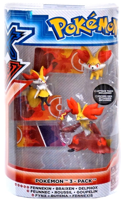 Pokemon Braixen & Delphox Figure - Walmart.com