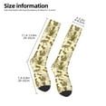 thumbnail image 5 of Balery Monkeys And Pinealpples Fun Novelty Socks Men'S Women'S Crew Socks Funny Crazy Novelty Socks Quirky And Cool Socks, 5 of 9