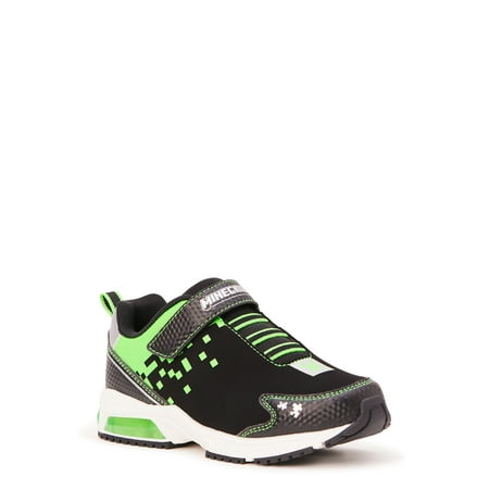 Minecraft Boys Light Up Athletic Shoes