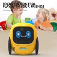 thumbnail image 4 of 2026 Electric Robot Learning Machine - Remote Control Small Dome Light Music Machine Language Rotation Demonstration Boys and Girls Children's Toys, 4 of 4