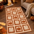thumbnail image 4 of 59.1x39.4 Inch Fall Thanksgiving Harvest Themed Throw Blanket, Soft Cozy Leaf Pattern Decorative Blanket, Warm Seasonal Blanket For Sofa Couch Bedside Home Decor, 4 of 7