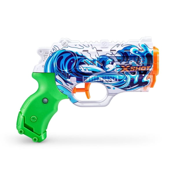 Pack XSHOT Water Warfare Fast Fill - 4 Stealth Soaker + 4 Nano Blaster - Pistolet à Eau 5m