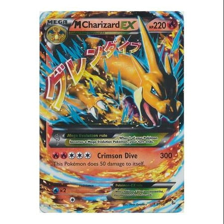 Pokemon X & Y Flashfire Single Card Rare Holo ex MegaCharizard-EX
