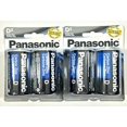 thumbnail image 1 of 4 Pcs Piles Panasonic Taille D Super Robustes Puissance Zinc Carbone, 1 of 2