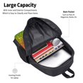 thumbnail image 5 of Daiia Rainbow Glitter Backpack for Men and Women -Durable Backpack Large Capacity, Water-Resistant Bag with Adjustable Straps and Laptop Compartment, 5 of 9