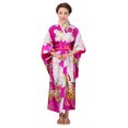 thumbnail image 2 of Vivianyo HD Summer Dresses for Women 2024 V-Neck Print Kimono Robe Traditional Japanese Dress Photography Cosplay Costume Mini Dress（Universal Uniform Code）, 2 of 5