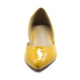 thumbnail image 3 of Ollio Women's Shoes Patent Leather Slip On Comfort Light Pointed Toe Ballet Flats F110, 3 of 6