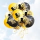 thumbnail image 3 of FELTECHELECTR 15 globos decorativos de lentejuelas de la constelación de Leo para bodas y cumpleaños (5 unidades en negro, dorado y transparente)., 3 of 6