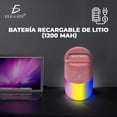 thumbnail image 3 of Bocina Bluetooth portatil con Luces RGB, 3 of 7