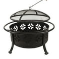 thumbnail image 4 of Pleasant Hearth Wood Burning OFW110R Sunderland Deep Bowl Fire Pit, 4 of 9