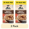 (2 pack) Quaker Maple & Brown Sugar Flavor Instant Oatmeal, 1.51 oz 20 Packets