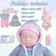 thumbnail image 3 of Muñeca renacida de silicona YaluoQian, reducción realista de 1:1, 3 of 6