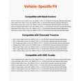thumbnail image 3 of VEVOR Roulement de Roue Avant/arrière & Assemblage de Moyeu Compatible avec 2016-2017 Chevy Traverse LS Sport Utility Buick Enclave Commodité Cuir Premium GMC Acadia 4 Portes OEM 513277, 3 of 9