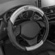 thumbnail image 1 of Funda de volante CAT HexSport gris de fibra de carbono 38 cm, 1 of 7
