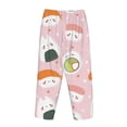 thumbnail image 5 of Sigee Cute Sushi Print Women's Soft Pajama Pants - Breathable and Comfortable Lounge Sleep Bottoms with Elastic Waistband and Pockets-Large, 5 of 9