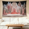 thumbnail image 2 of SOFIKAANMU Christmas Tapestries, Various Designs And Patterns, Winter Snow And Forest Tapestries, Bedroom And Dormitory Home Decor Tapestries, 6 Sizes, 80 X 60 Inches., 2 of 7