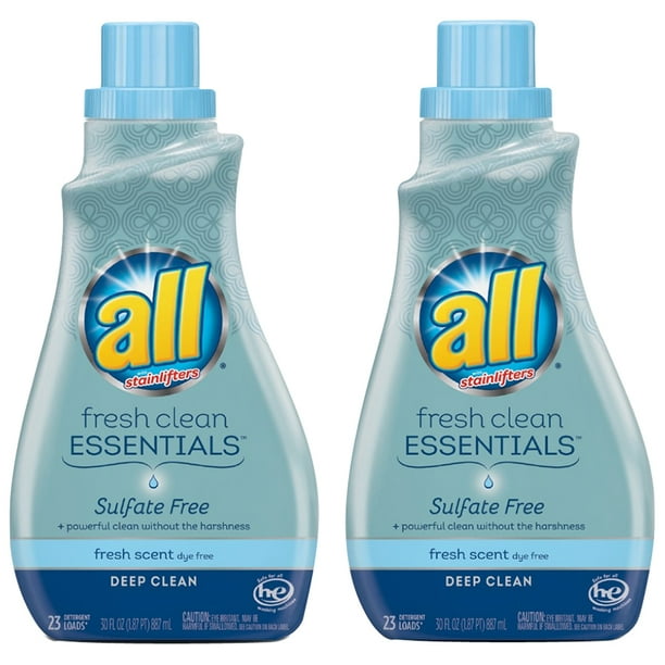 ALL® Fresh Clean Essentials? Sulfate Free Fresh Scent Liquid Laundry
