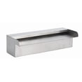 thumbnail image 1 of QinaQin Pool Fountain Waterfall Spillway, Stainless Steel Pond Fountain with Multi-Color LED Light for Outdoor Pools, 1 of 7