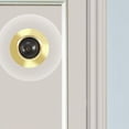 thumbnail image 2 of 180° Door Peephole Viewer Wide Angle Eye Sight Hole Adjustable Glass Len, 2 of 9