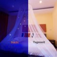 thumbnail image 3 of Mosquitera con estrellas luminosas, cama con dosel, cúpula, cama antimosquitos, dosel para cama de bebé, niños, niñas o adultos MFZFUKR BST3050841-3, 3 of 5