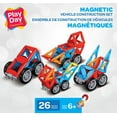 thumbnail image 1 of Play Day Ensemble de Construction de Véhicules Magnétiques 26 pc, 1 of 5