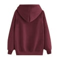 thumbnail image 3 of Vedolay Hoodies for Women Womens Long Sleeve Sweatshirts Crewneck Casual Loose Fall Clothes, L, 3 of 4
