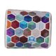 thumbnail image 2 of European Modern Glass Candle Holder Colorful Hexagonal Mosaic Candlestick Home Candlelight Dinner Decoration, 2 of 2