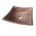 thumbnail image 1 of Lavabo Ovalin de Marmol Travertino Rojo DM Home Muebles y Decoracion Cuadrado, 1 of 3