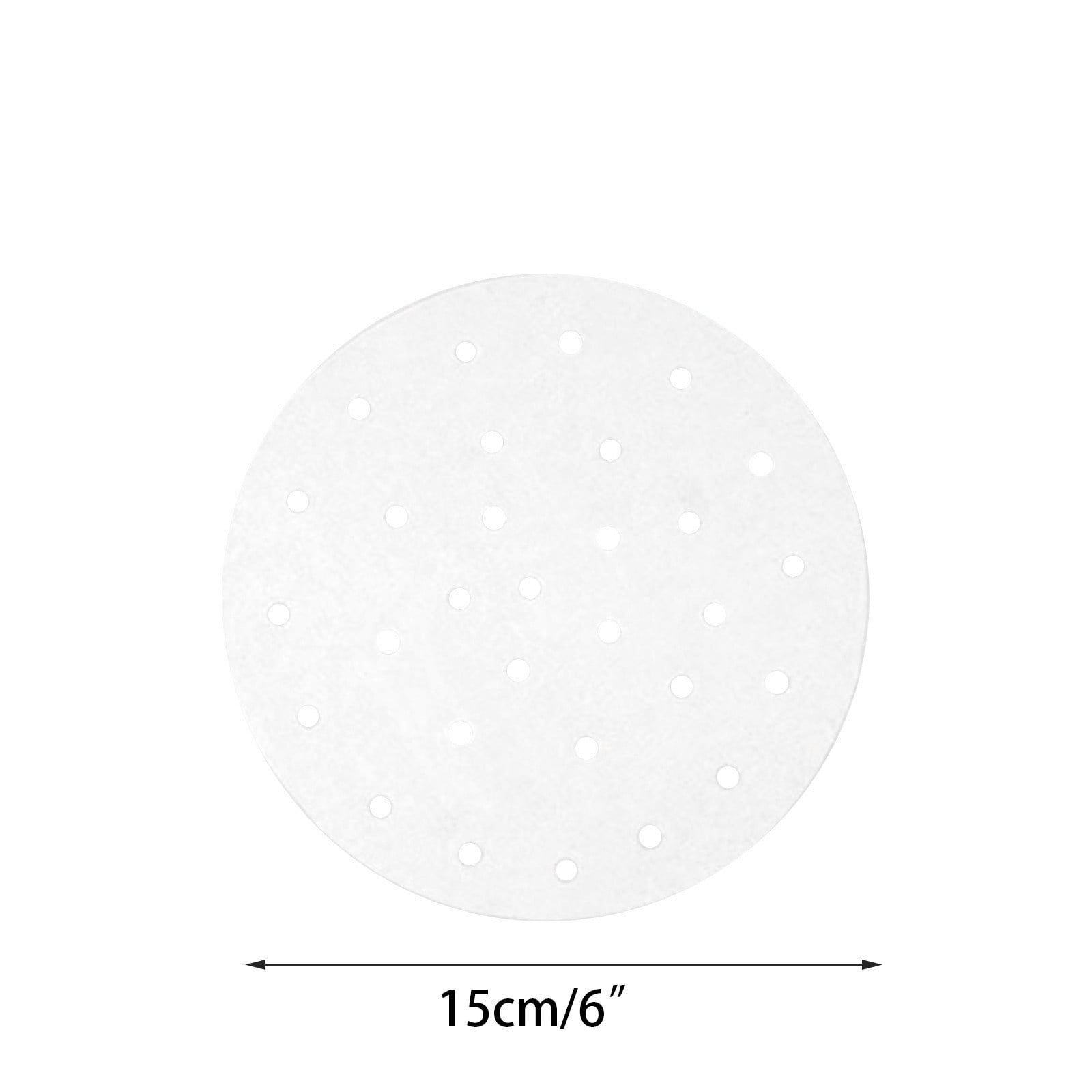 Fankiway 100Pcs NonStick Air Fryer Pad Paper Household Barbecue Paper