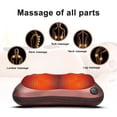 thumbnail image 4 of Dispositivo de Masaje de Cuello Cervical, Almohada de Masaje Eléctrico de Cuello Transpirable Ergonímico Fácil de Usar para la Oficina en Casa del Automóvil, 4 of 7