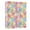 Bunny Carrots Flower Squares, variant on Haosy Hardcover 3 Ring Binder 1.5 Inch Ring Decorative Binder Organizer for Home School Office, Four Leaf Clover Leopard
