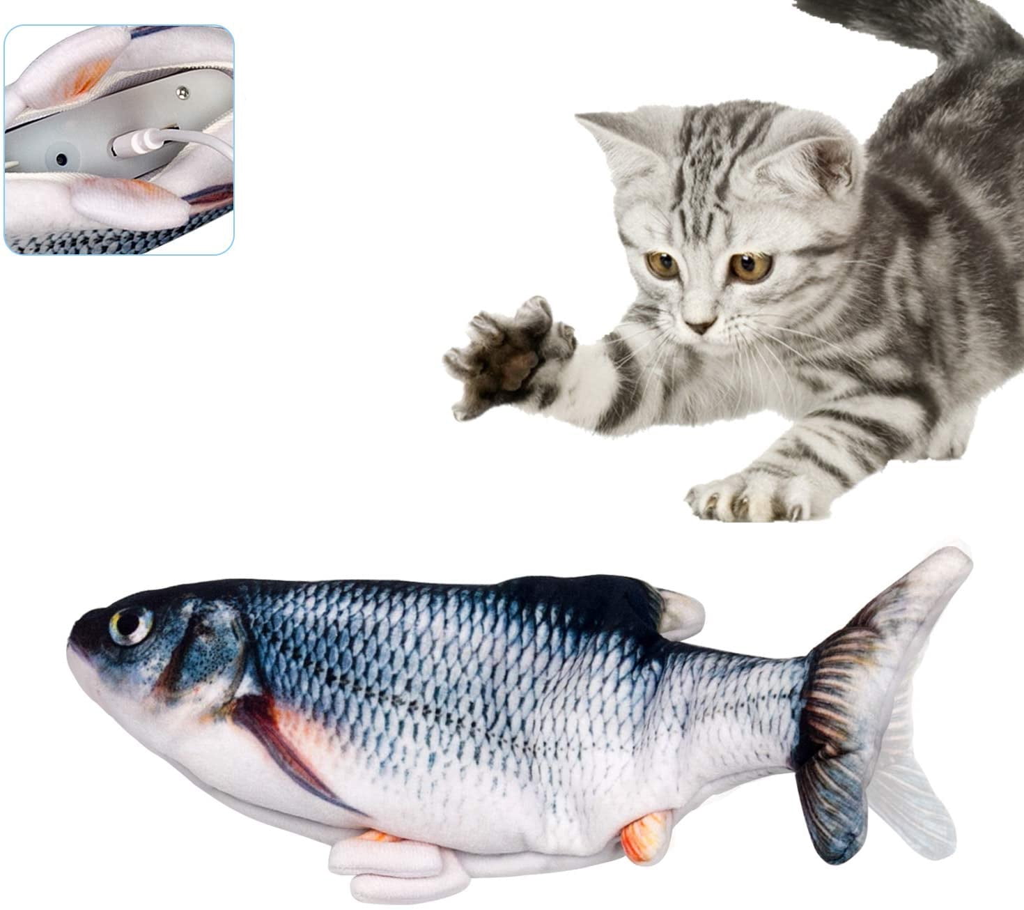 Buy Interactive Moving Fish Toy for Cats Online Nigeria Ubuy