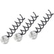 thumbnail image 1 of 3Pcs Spiral Hair Pin Spiral Hair Clip Bun Pin Clip Hair Styling Tools for Women Girls, 1 of 3