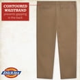 thumbnail image 5 of Dickies Womens Plus Size Work Pants - Mid Rise Slim Fit Bootcut Leg Business Casual Trousers Pants for Women, 5 of 7