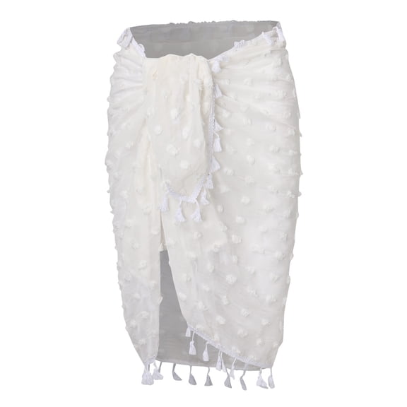 Vedolay Skirt Skirt for Women High Waist Flare A-line Long Skirt,White One Size