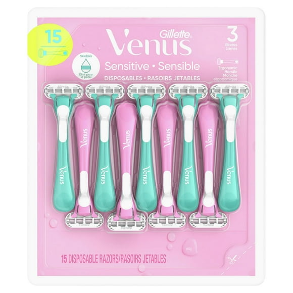 Rasoirs jetables Gillette Venus Sensible pour femmes